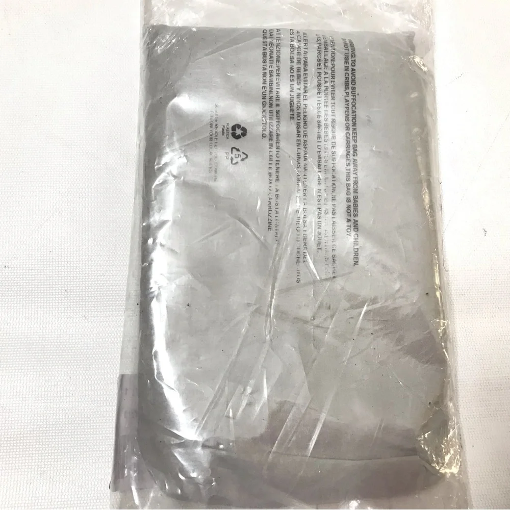 Restoration Hardware Italian Classic Percale Pillow Case King Gray Solid 20 x 40